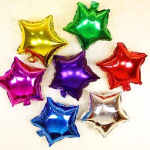 Globo Estrella Metalizado 5 " x 1 - Imagen 1