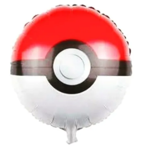 Globo personaje pokebola18" x1