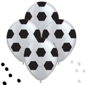 Globo De Latex Estampado Pelota x 10u