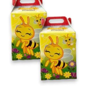 Cajita feliz "abejita" x6