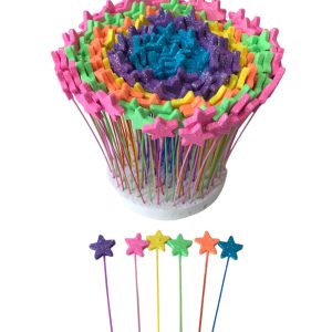 Adorno Forma Estrellita Fluo x1