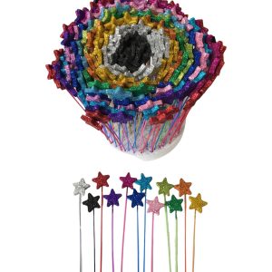 Adorno Forma Estrellita Metalizada x1