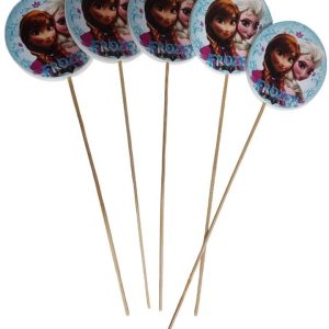 Cartel con Pinche circular de Frozen x5