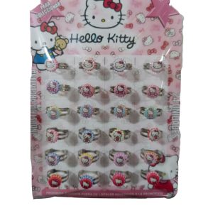 Anillos hello kitty x24
