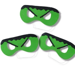 Antifaz Goma Eva Hulk x3