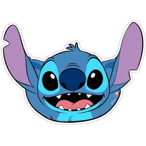 Antifaz Stitch x10