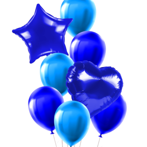 Set de Globos 8 pcs. Azul