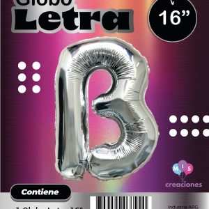 Globo Letra B Blister x1