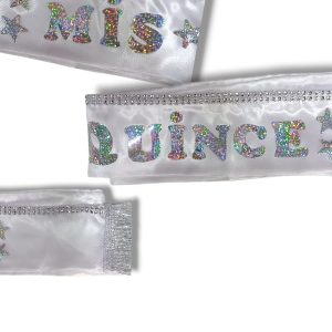 Banda Mis Quince (Letras Plateadas) x1