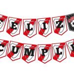 Banderin Feliz Cumpleaños River x1