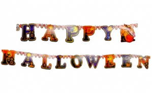 Banderín Happy Halloween (Letra x Letra) x1