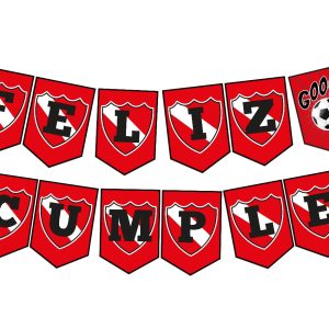 Banderin Feliz Cumpleaños Independiente x1