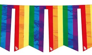 Banderin Multicolor Rainbow x1