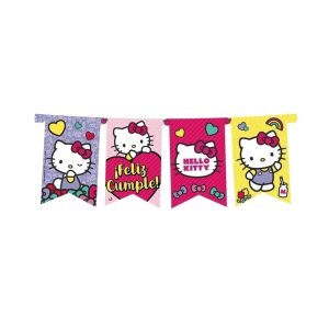 Banderín de Hello Kitty x1