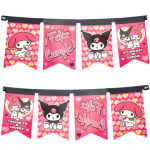 Banderín Kuromi y Melody x1