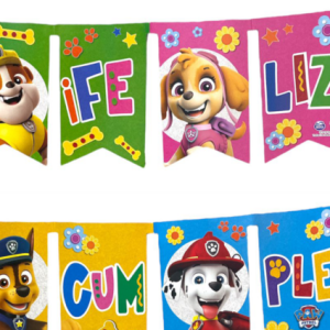 Banderin Paw Patrol x1