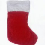 Bota Roja De Peluche x 1