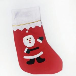 Bota Roja Papa Noel / Arbolito / Muñeco de Nieve x 1