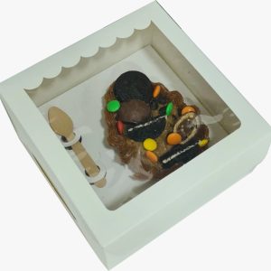 Caja 1/2 Huevo Con Visor x1
