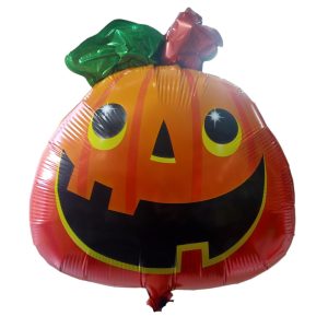 Globo silueta grande Calabaza Sonriente 50x60 cm x1