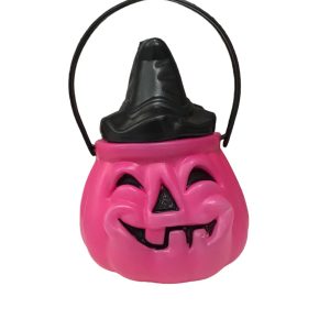 Caramelera Calabaza Rosa Halloween x 1