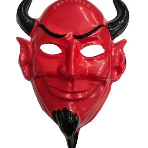 Careta Plastica Diablo/Demonio x1