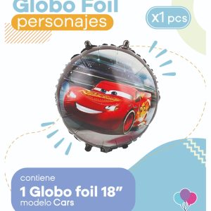 Globo Cars 18" Blister x1