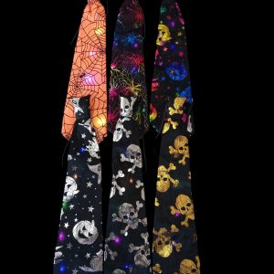 Corbata Halloween Luminosa x1
