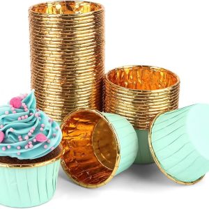 Molde Cupcake Redondo Metal + Pastel x10