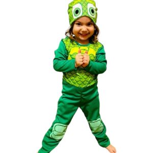 Disfraz De Pj Masks Verde (Gekko) x 1