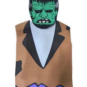 Pechera + máscara De Halloween “Frankenstein” x1