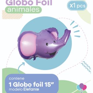 Globo Elefante 15" Blister x1