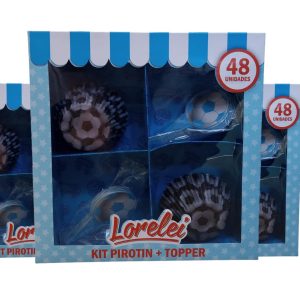 Kit Pirotin + Topper Futbol x48uni