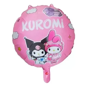 Globo Personaje Kuromi y Melody 18" x1