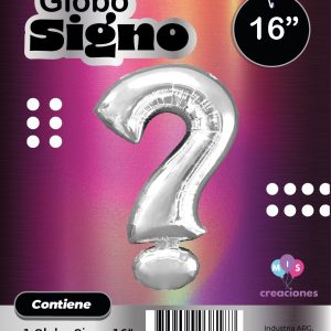 Globo Signo "?" x1
