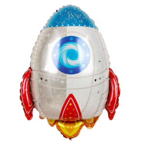 Globo Silueta Nave Espacial x1