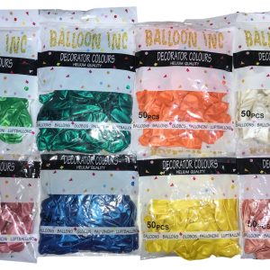 Globo Perlado Ballon inc IMPORTADO 10" x 50