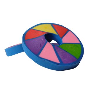 Goma De Borrar Ruedita Multicolor x10