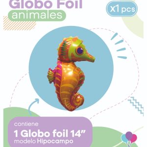 Globo Hipocampo 14" Blister x1