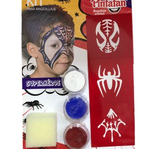Set De Maquillaje Spiderman (Hombre Araña) x1