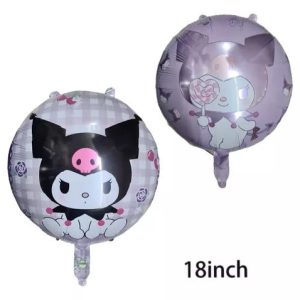Globo Kuromi 18" Cuadrille x1
