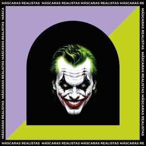 Máscara Realista de Joker (Guasón) x1