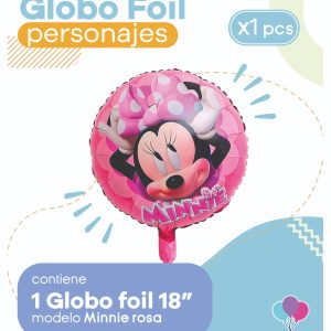 Globo Minnie Rosa 18" Blister x1