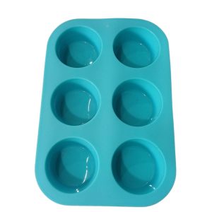 Molde Cupcake x6 Silicona (varios colores)