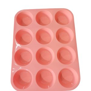 Molde Cupcake x12 Silicona (varios colores)