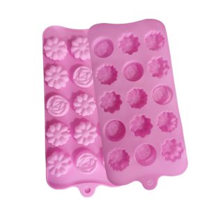 Molde de Flores Silicona x1