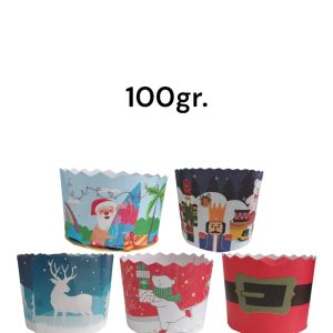 Molde Para Pan Dulce Navideño x5 - Imagen 5
