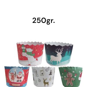 Molde Para Pan Dulce Navideño x5 - Imagen 4