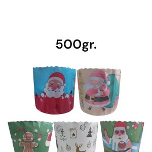 Molde Para Pan Dulce Navideño x5 - Imagen 3
