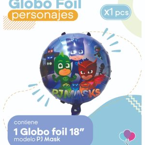 Globo PJ Mask 18" Blister x1